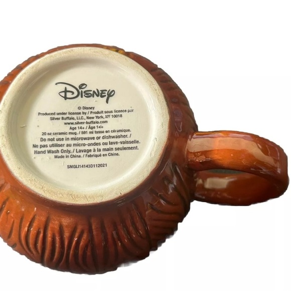 Lilo & Stitch “Aloha” Coconut Coffee Mug 20oz Hawaii Tiki Disney Store Cup - Picture 3 of 4